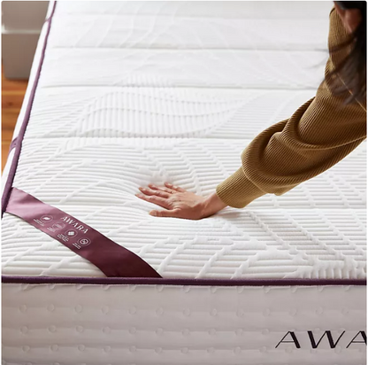 Awara Organic Latex Medium Firm Hybrid Mattress