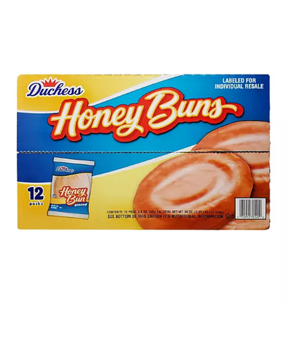 Duchess Honey Buns (3 oz., 12 pk.)