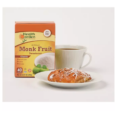 Health Garden Monk Fruit Sweetener Packets (40 ct.)