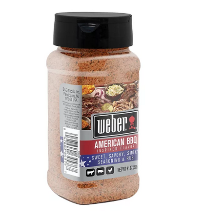 Weber American BBQ Seasoning (9.1 oz.)(2 pk)