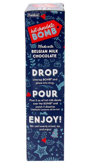 Frankford Belgian Hot Milk Chocolate Bomb (8 pk.)