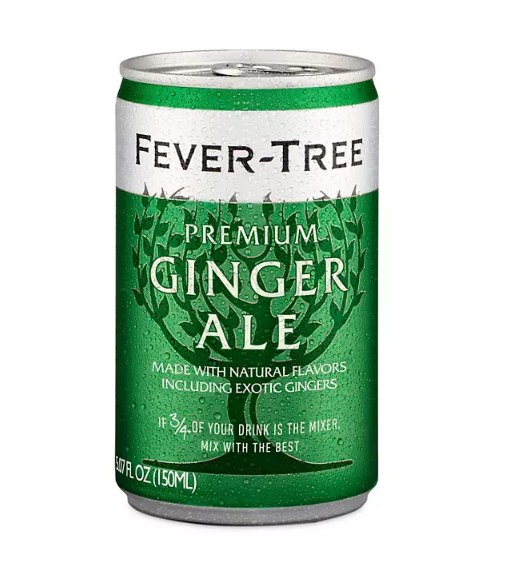 Fever-Tree Premium Ginger Ale (150 ml., 24 pk.)