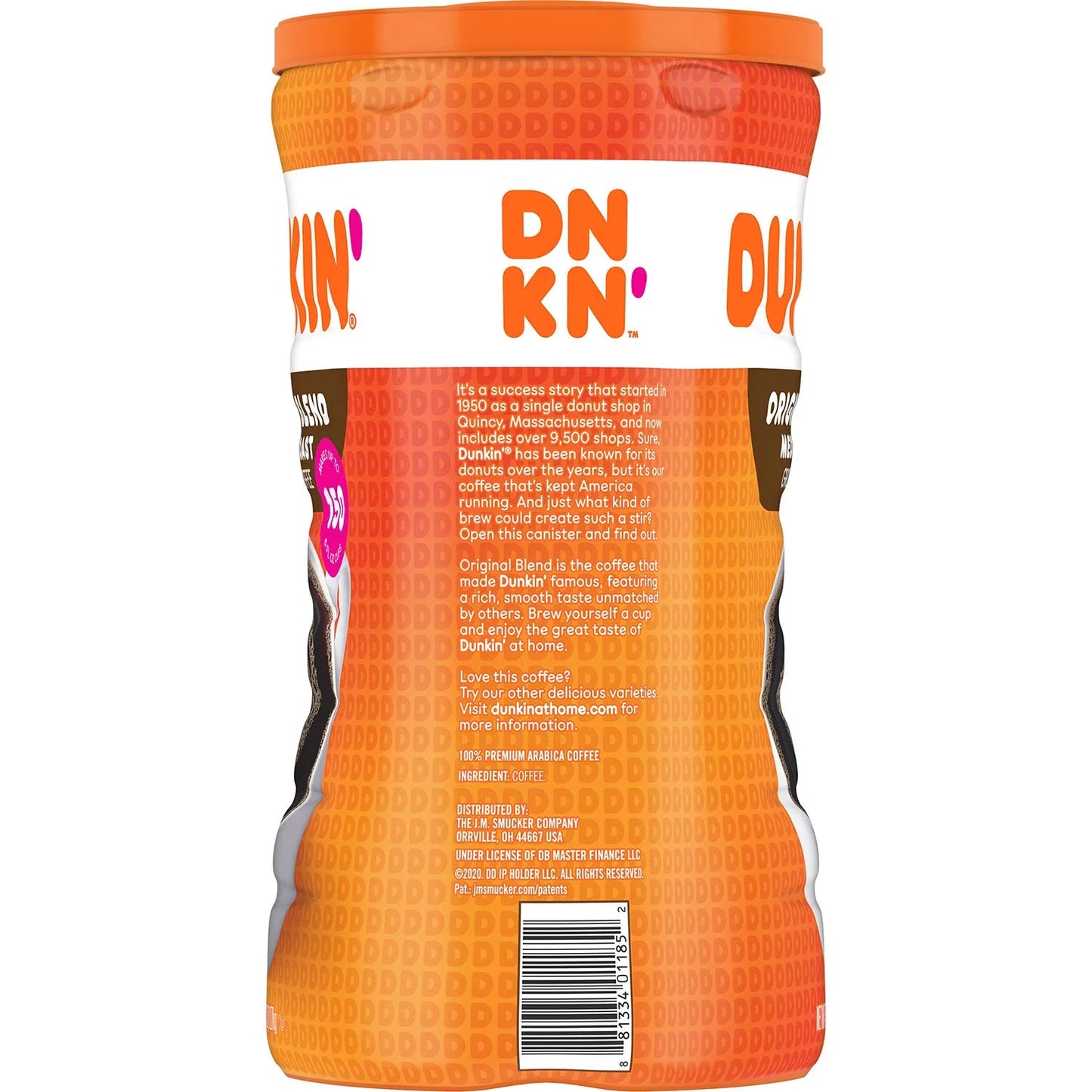 Dunkin' Donuts Original Blend Ground Coffee, Medium Roast (45 oz.)