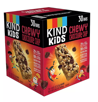 KIND Kids Chewy Chocolate Chip Granola Bars (30 ct.)