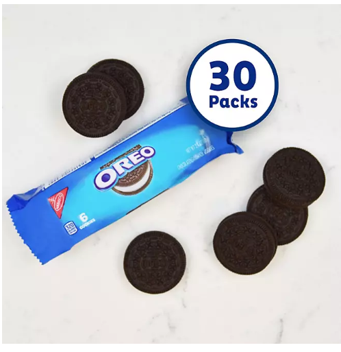 OREO Chocolate Sandwich Cookies (4 lbs. 8. oz., 30 pk.)