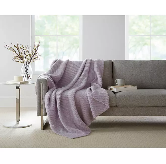 Members Mark Luxury Cozy Knit Throw Collection, 60"x70" (Assorted Colors)