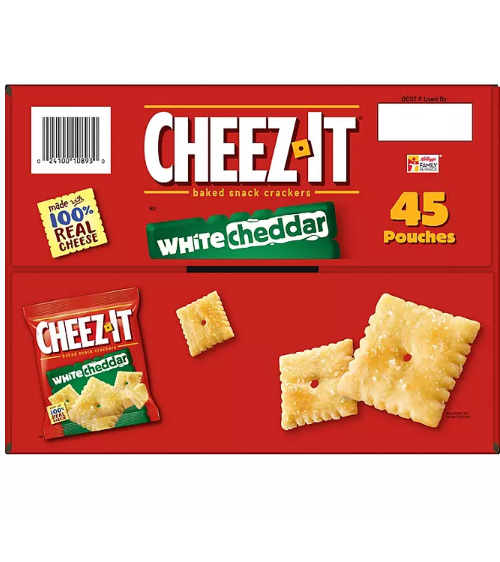 Cheez-It White Cheddar Snack Packs (1.5 oz., 45 pk.)