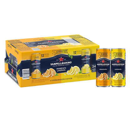 S.Pellegrino Sparkling Drink Variety Pack (11.15 fl. oz., 24 pk.)