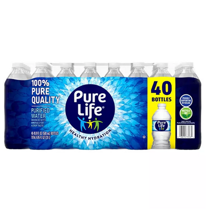 Pure Life Purified Water (16.9 fl. oz., 40 pk.)