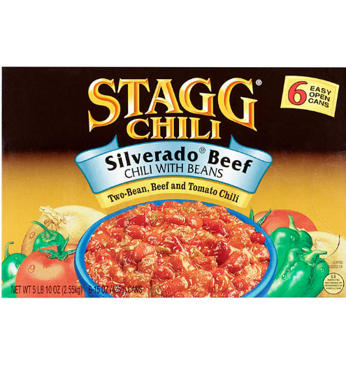 Stagg Silverado Beef Chili with Beans (15 oz., 6 pk.)