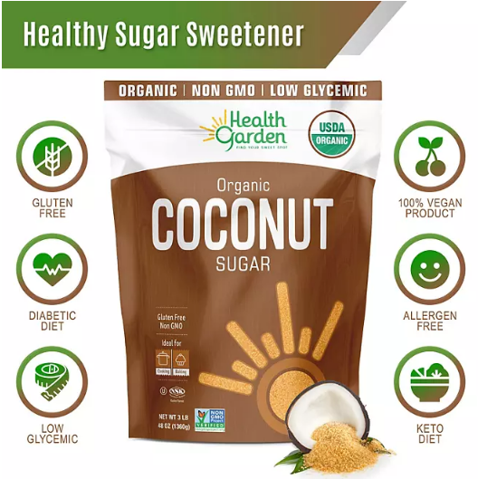 Health Garden Coconut Sugar (3 lb.)(2 PK)