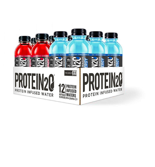 Protein2o + Energy Variety Pack (16.9 fl. oz., 12 pk.)