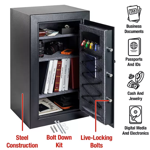 SentrySafe T0-331 Security Safe with Digital Keypad 6.0 Cubic Feet