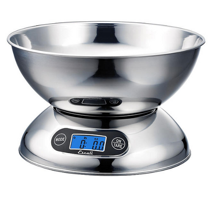 Escali R115 Rondo Stainless Steel Digital Scale