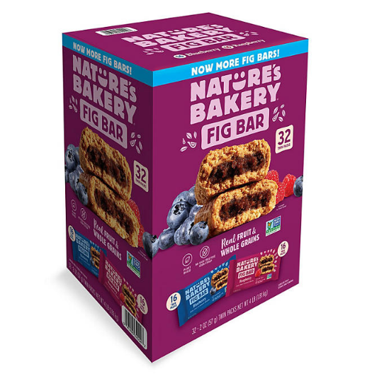 Blueberry and Raspberry Variety Fig Bars (2 oz., 32 ct.)