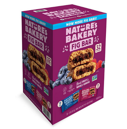 Blueberry and Raspberry Variety Fig Bars (2 oz., 32 ct.)