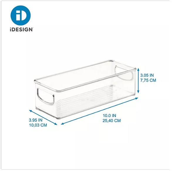 iDesign 10-Piece Fridge + Freeze Storage Bin Starter Set