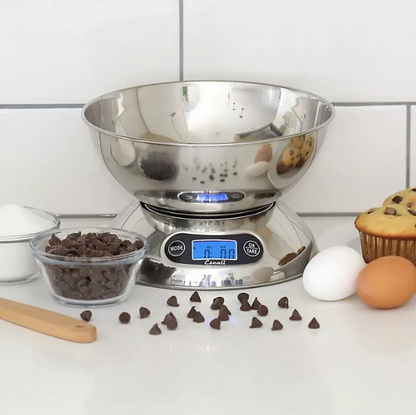 Escali R115 Rondo Stainless Steel Digital Scale