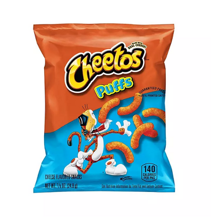 Cheetos Puffs Cheese Flavored Snacks (50 pk.)