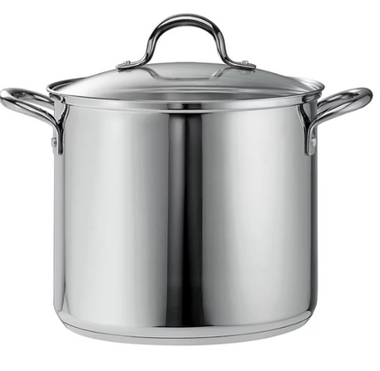 Tramontina 12-Quart Covered Stainless Steel Stock Pot