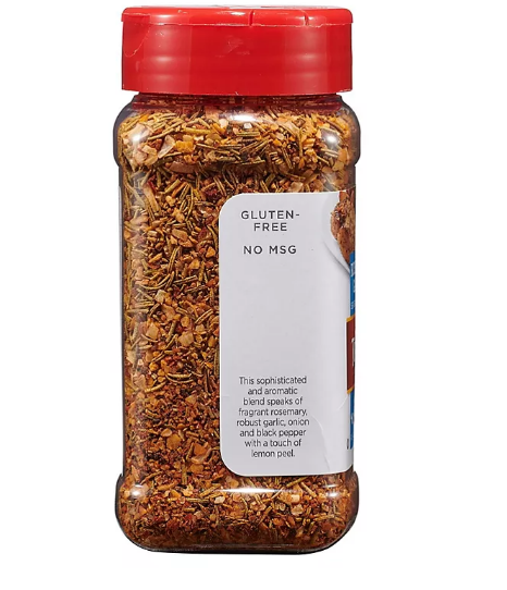 Tone's Rosemary Garlic Seasoning 6.25 oz(2 PK)