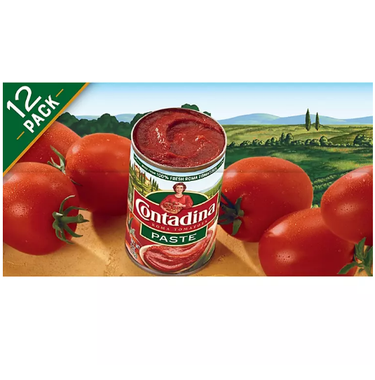 Contadina® Tomato Paste ( 6 oz. cans, 12 ct.)