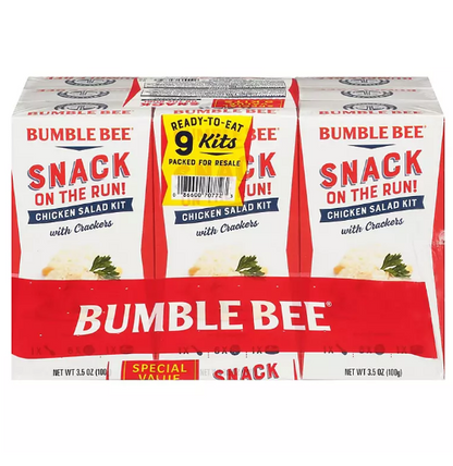 Bumble Bee Snack On The Run Chicken Salad Kits (3.5 oz., 9 pk.)