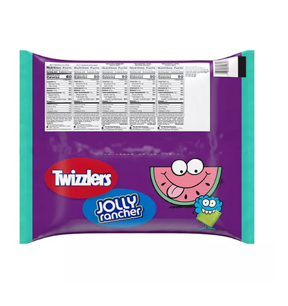 JOLLY RANCHER and TWIZZLERS Fruit Flavored Candy (270 pcs)