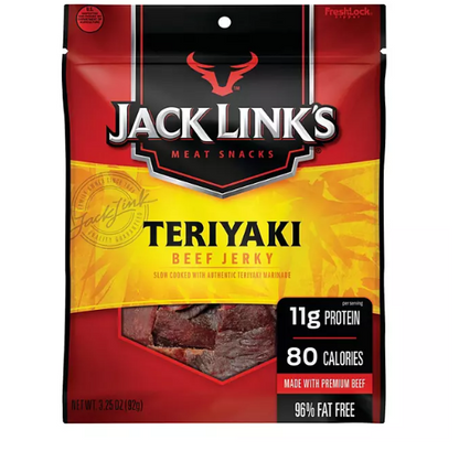 Jack Link's Teriyaki Beef Jerky (3.25 oz., 4 ct.)