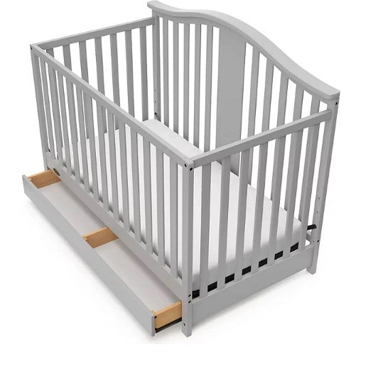 Graco Solano 4-in-1 Convertible Crib with Drawer (Choose Your Color)