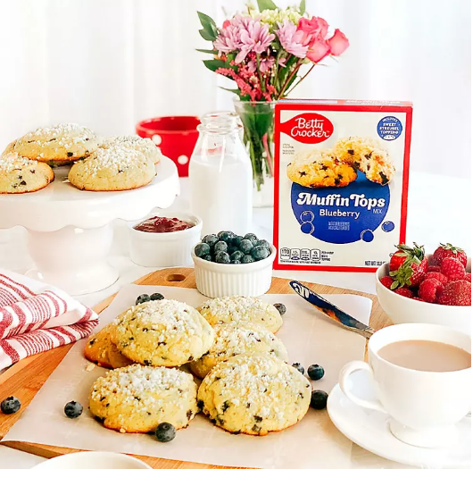 Betty Crocker Blueberry Muffin Tops Mix (3 pk.)