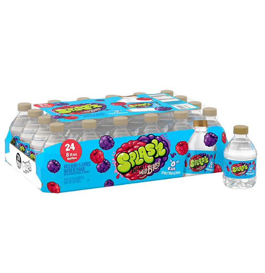 Splash Blast Wild Berry Flavor (8 fl. oz., 24 pk.)