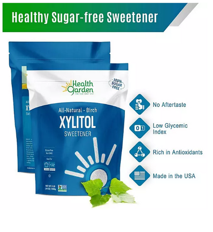 Health Garden Birch Xylitol (3 lb.)(2 pk)