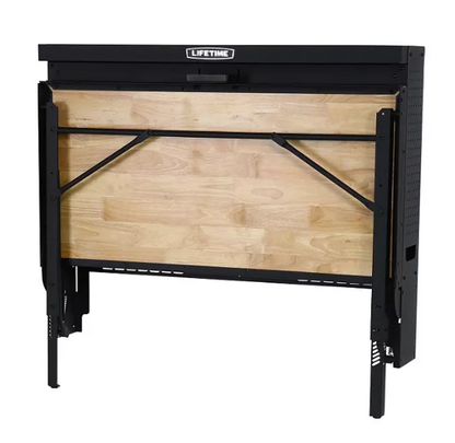 Lifetime Wall-Mounted Powder-Coated Folding Work Table