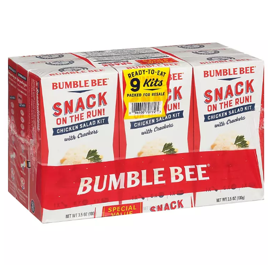 Bumble Bee Snack On The Run Chicken Salad Kits (3.5 oz., 9 pk.)