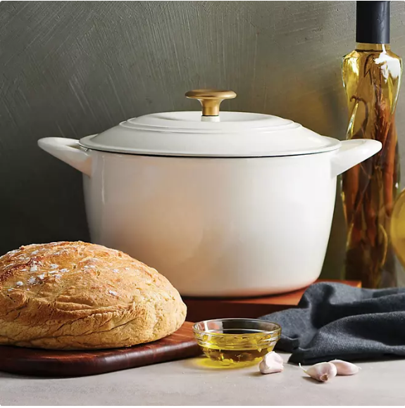 Tramontina Enameled Cast Iron 7-Quart Covered Round Dutch Oven (Assorted Colors)