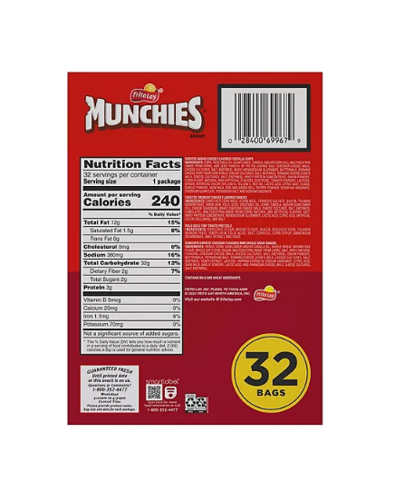 Munchies Snack Mix Cheese Fix (1.75 oz., 32 pk.)