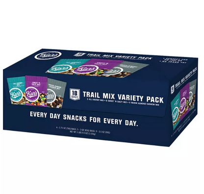 Kar's Nut & Fruit Mix Variety Pack (18ct.)