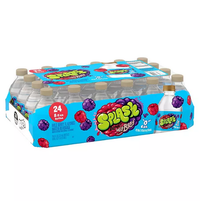 Splash Blast Wild Berry Flavor (8 fl. oz., 24 pk.)