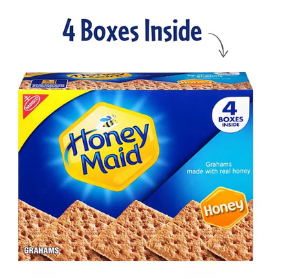 Honey Maid Honey Graham Crackers (3 lb. 9.6 oz., 4 pk.)