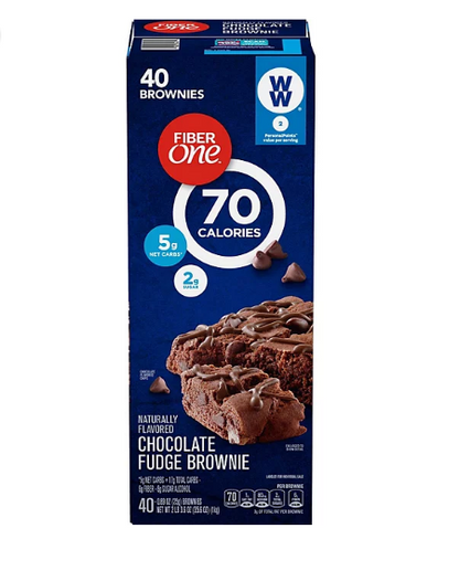 Fiber One Chocolate Fudge Brownies (.89 oz., 40 pk.)