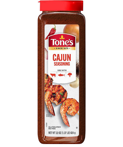 Tone's Cajun Seasoning Blend (22 oz.)(2 PK)