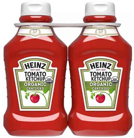 Heinz Organic Certified Tomato Ketchup (44 oz., 2 pk.)