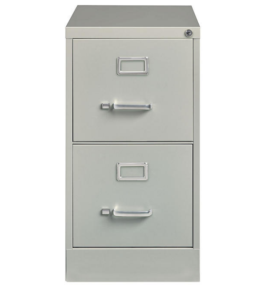 Hirsh 26 ½" 2-Drawer Letter File Cabinet, Assorted Colors