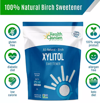 Health Garden Birch Xylitol (3 lb.)(2 pk)