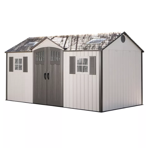 Lifetime 15' x 8' Outdoor Storage Shed