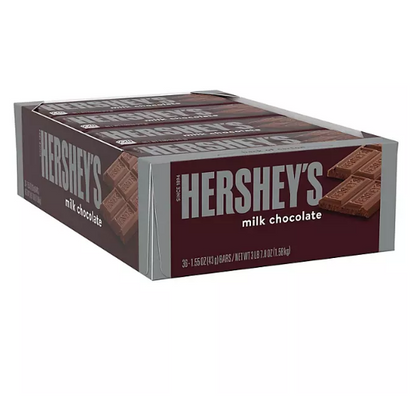 Hershey's Milk Chocolate Bar (36 ct.)