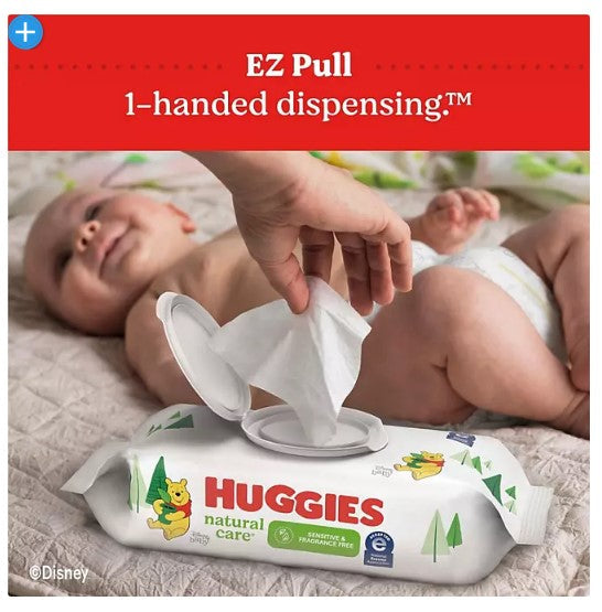 Huggies Natural Care Sensitive Baby Wipes, Fragrance Free (1088 ct.)