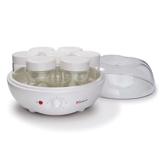 Euro Cuisine Automatic Yogurt Maker - with Extra Jars and Yogurt Starter