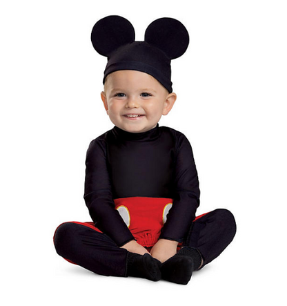 Disguise Mickey Mouse Posh Infant Halloween Costume (Assorted Sizes)